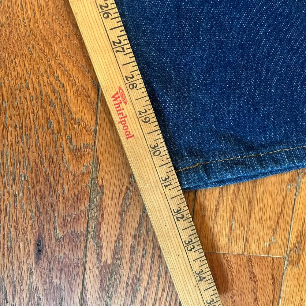Vintage Levi's 505 Orange Tab Jeans 38x32 Dark Wash USA Made 10-5 Oct 1985 80s